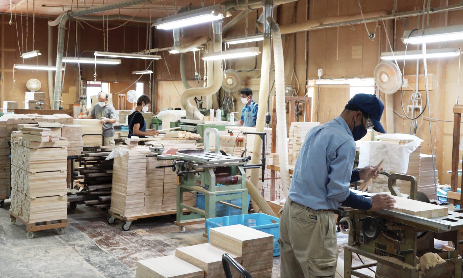 木製品製造の仕事に関わる職種