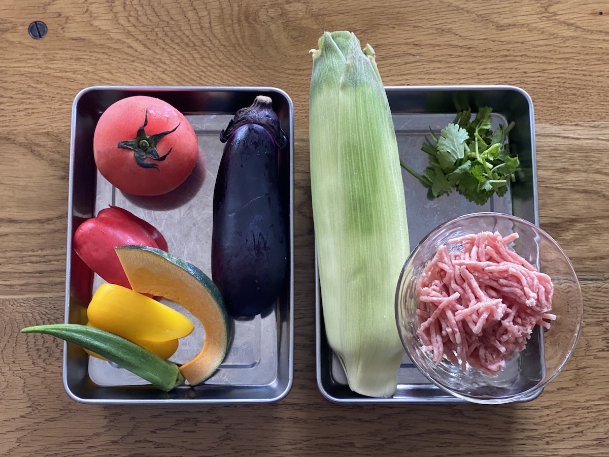 木の器でごはんを食べよう。高山直子が作る、たっぷり夏野菜のプレートレシピ #奈良の木のある暮らし