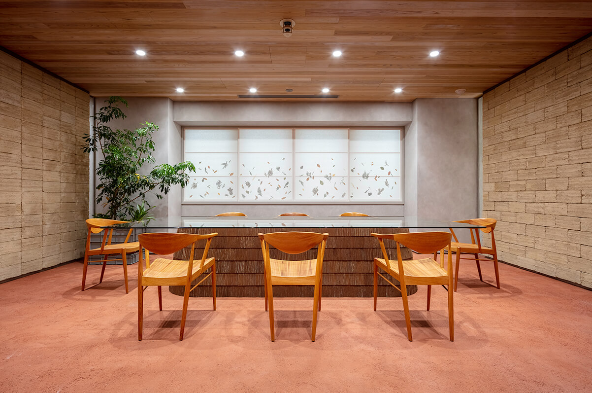 サステナブルなリニューアルを実現。淺沼組名古屋支店が自然素材を使った循環型オフィスに