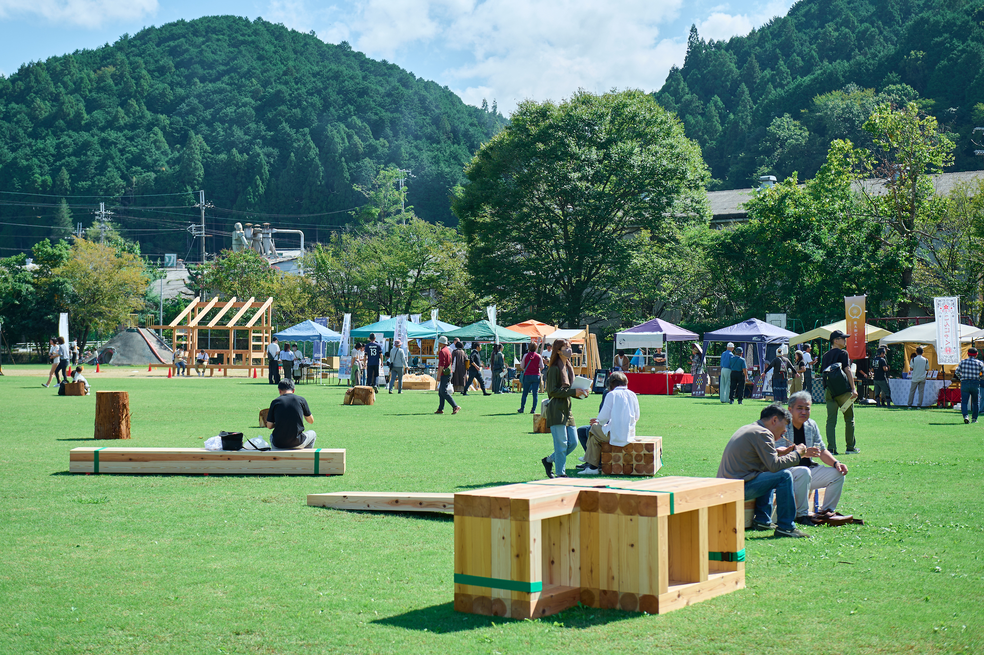 “木のまち”吉野から発信する、新しい“木の魅力”。「2024よしのウッドフェス」現地取材レポート！