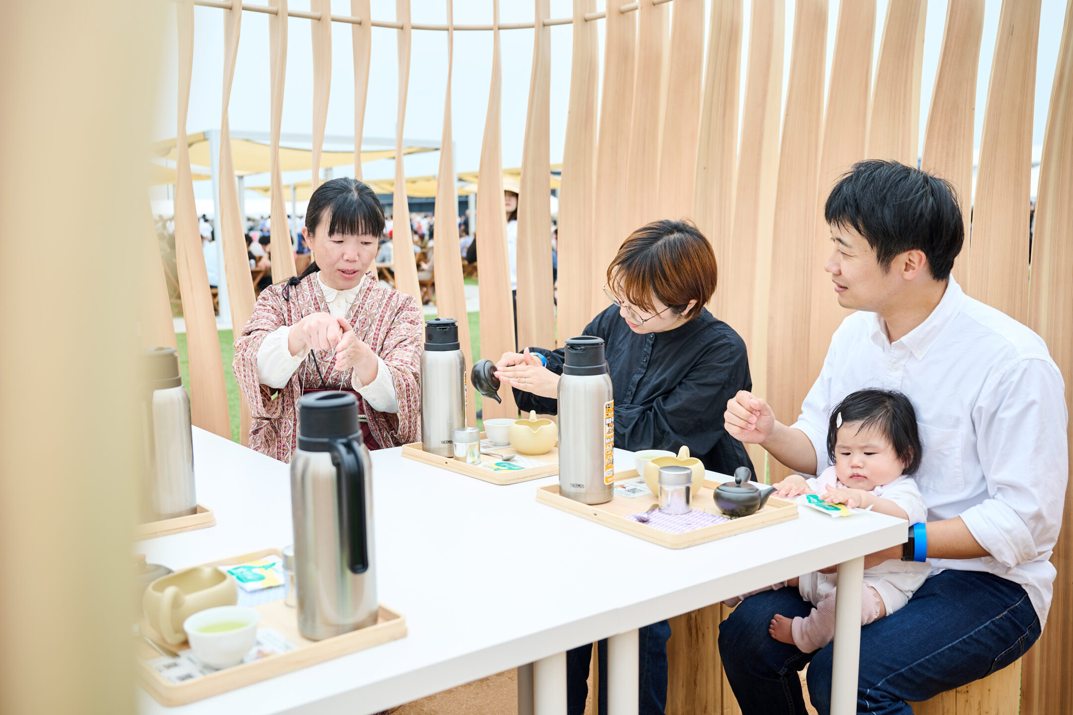 奈良の木の文化を世界へ。国内外で活躍するクリエイターたちが生み出した大阪・関西万博「奈良の木 茶室」